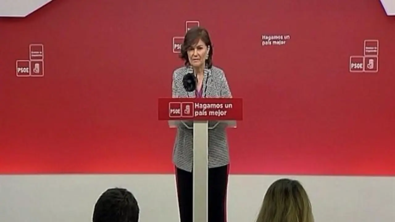 Carmen Calvo.  - Europa Press