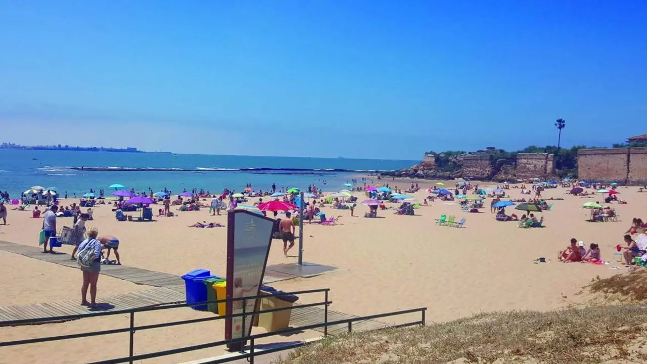 La playa de La Muralla - B. G. S. 
