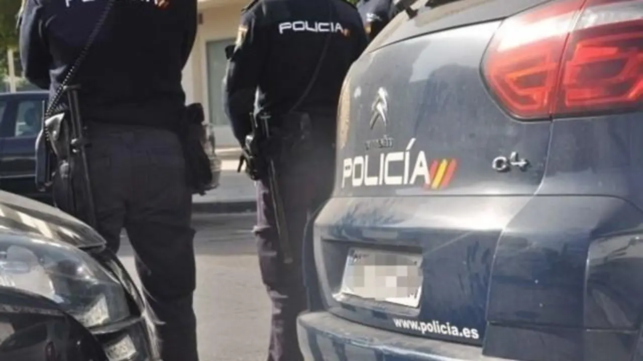 Polic&iacute;a nacional. - VM