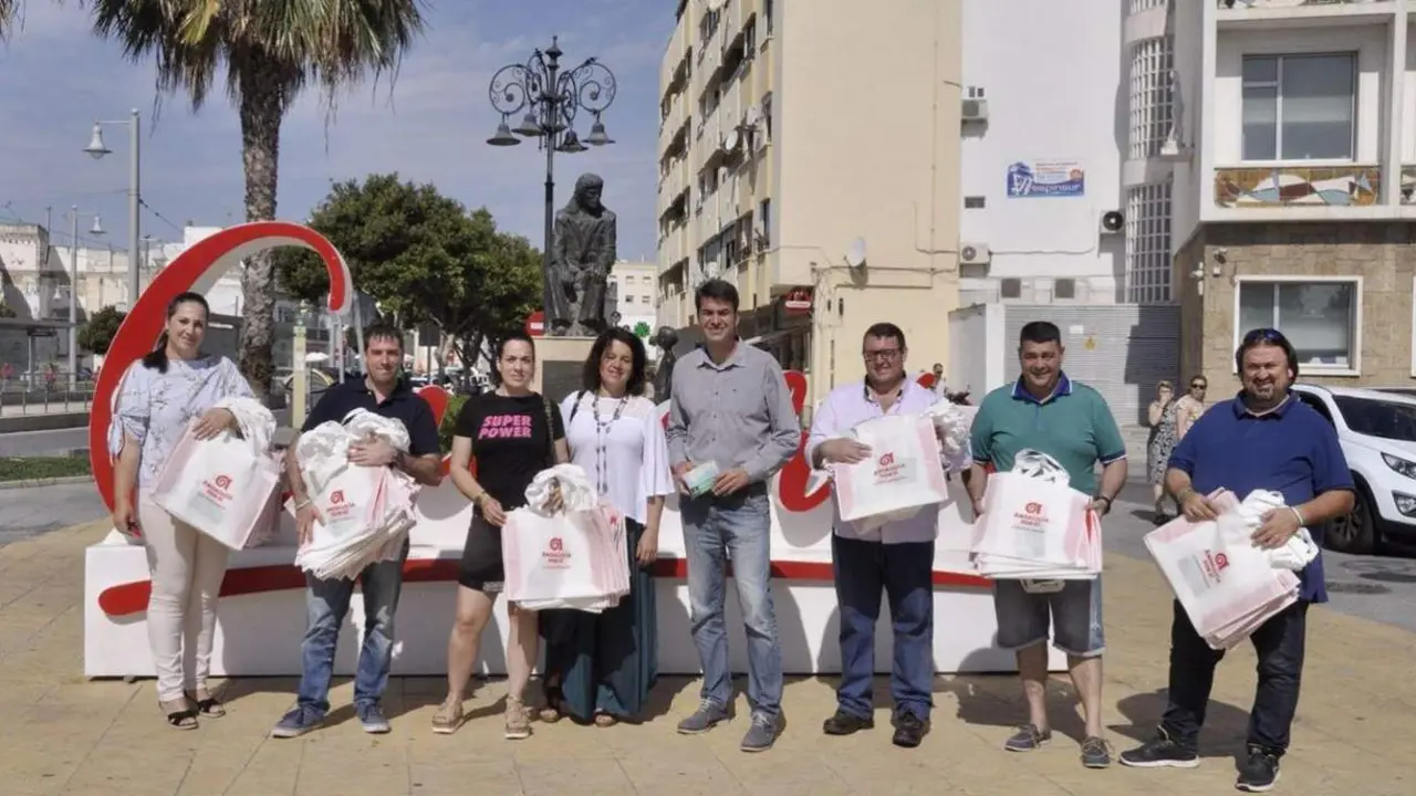En la plaza Juan Vargas. - 
