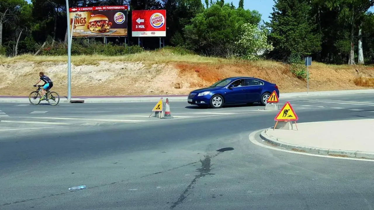 Las obras de la avenida de Valencia. - B. G. S. 