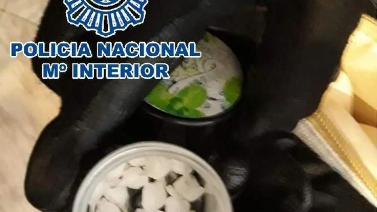 Droga intervenida. - AI