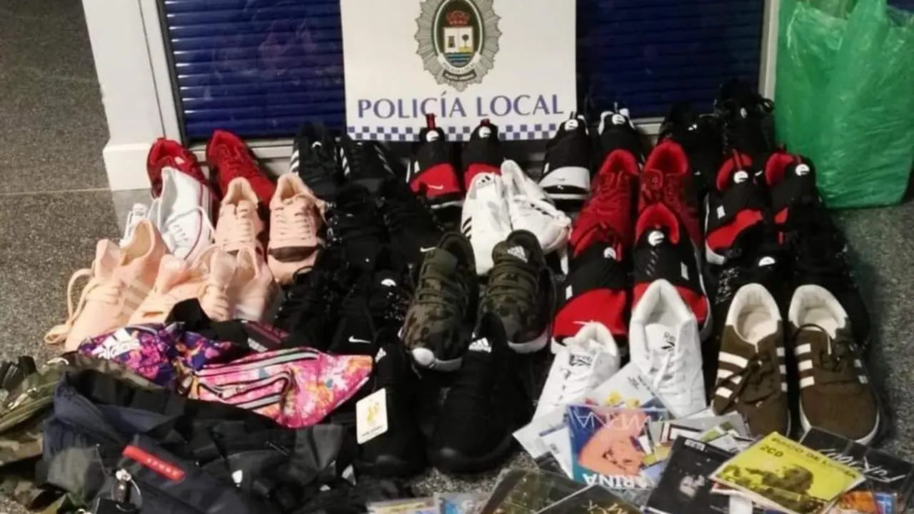 Prendas intervenidas en Punta. - VH