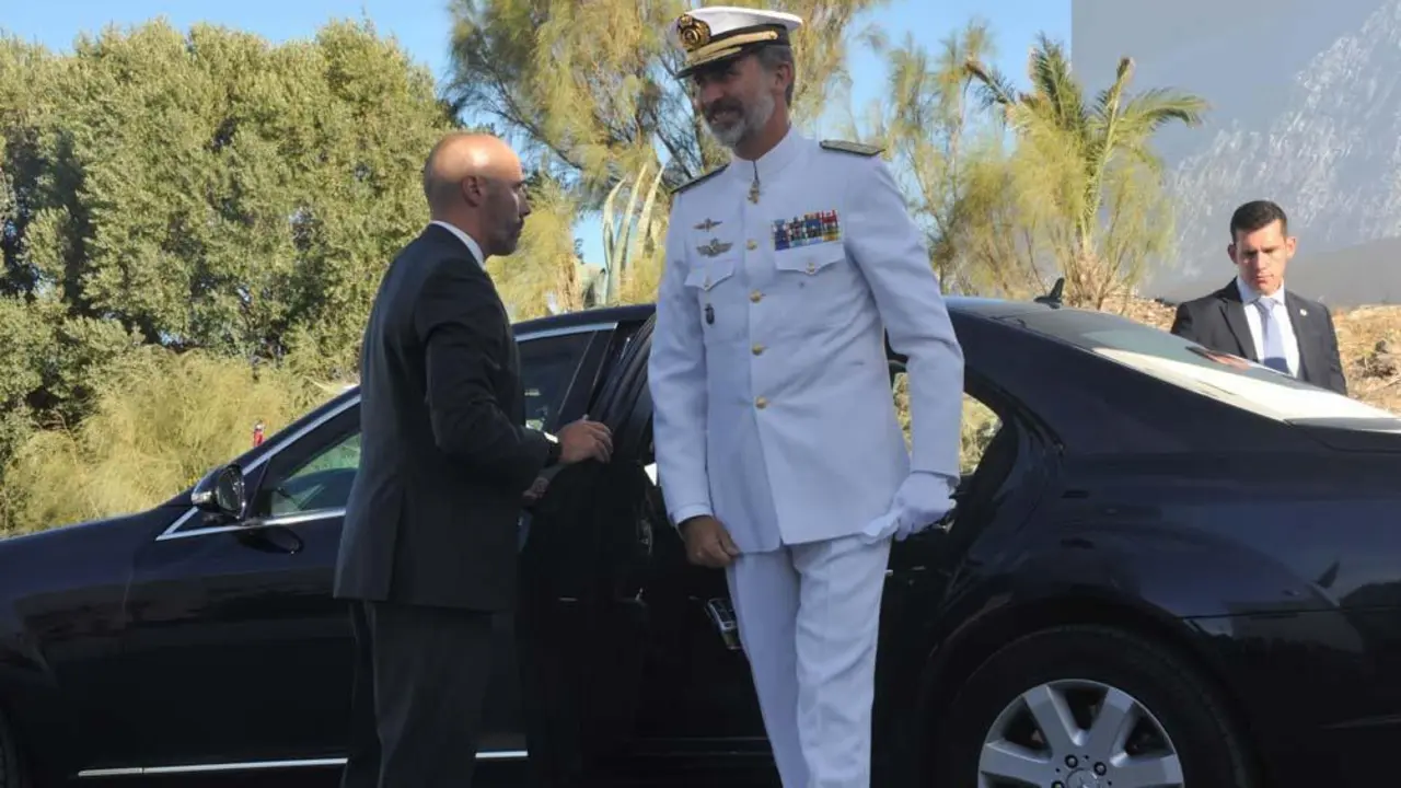 Felipe VI en San Fernando. - A. Atienza