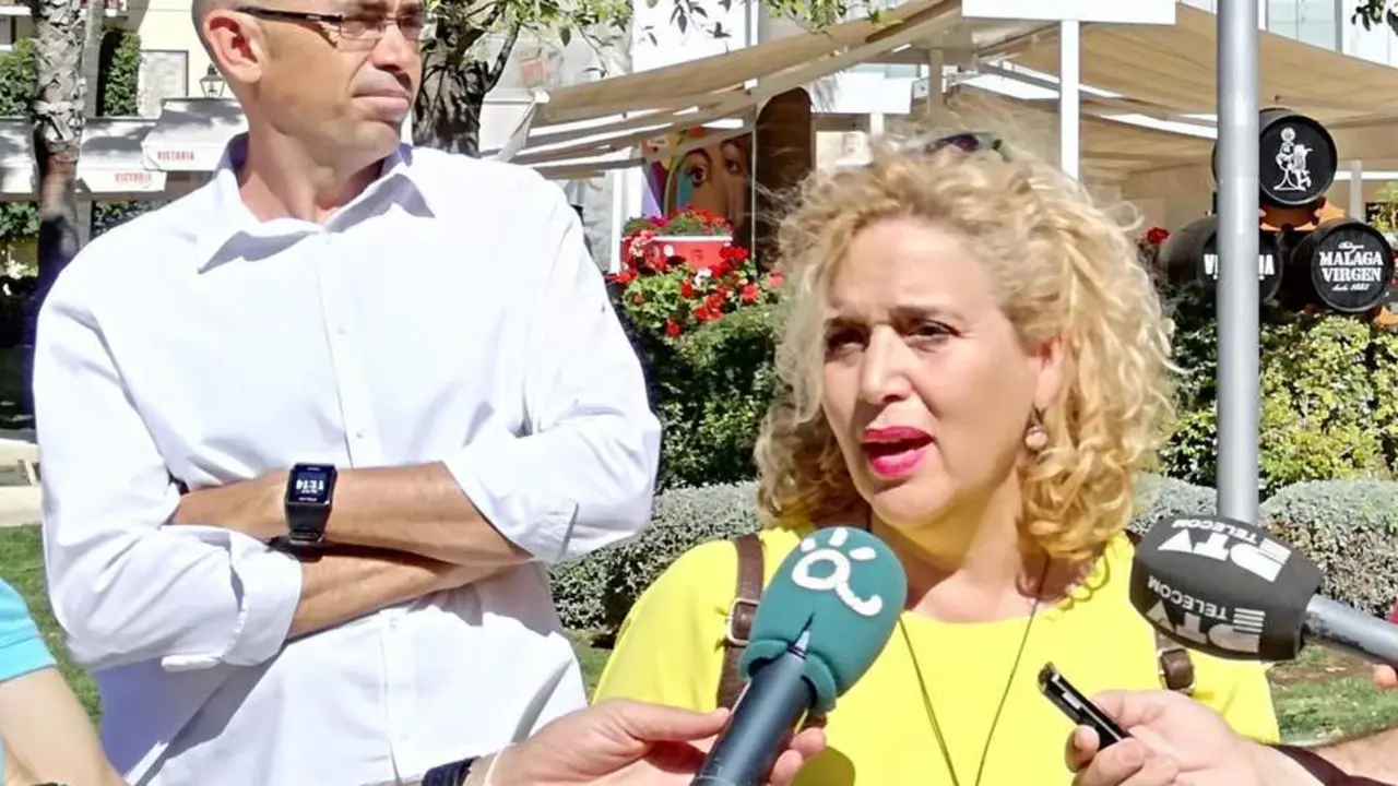 Los ediles de IU-MPG, Remedios Ramos y Eduardo Zorrilla.  - VM