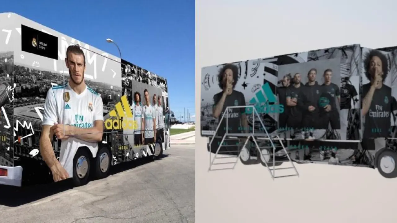 Autob&uacute;s Real Madrid. - VH