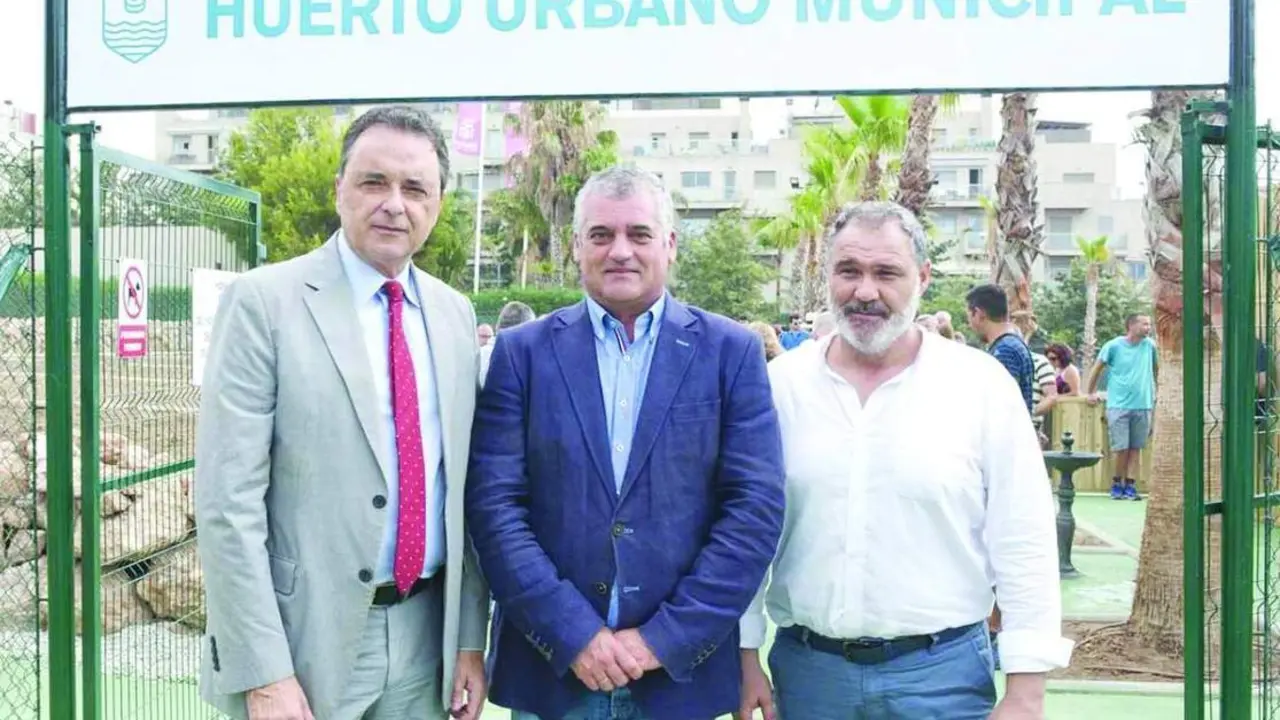 (De izquierda a derecha) Jos&eacute; Ortiz, Javier Carnero y C&eacute;sar Carrasco. - V.M.