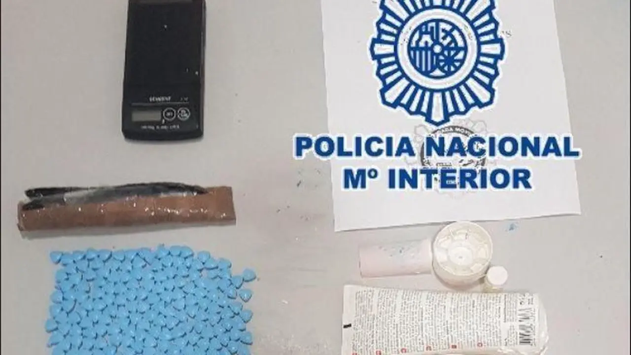 Droga intervenida. - AI