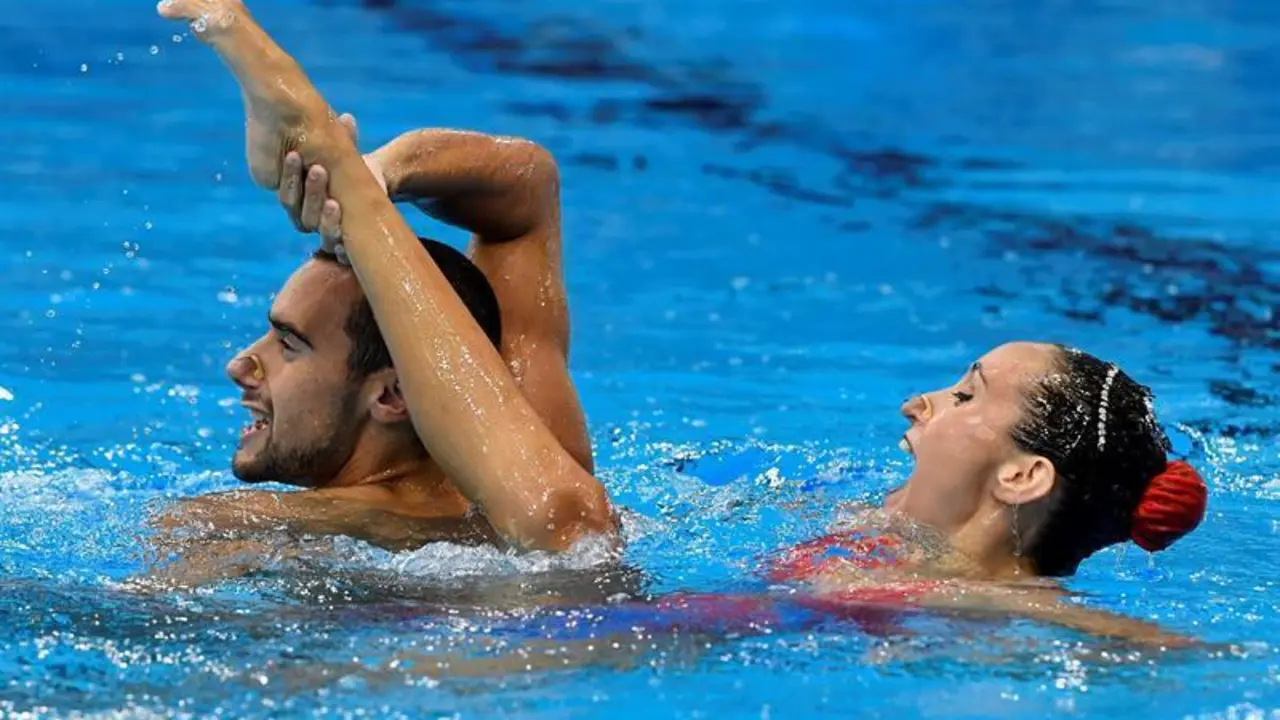 Pau Ribes y&nbsp;Berta&nbsp;Ferreras. - efe