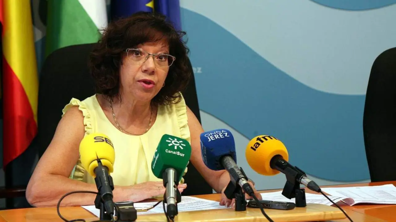 Carmen Collado, en rueda de prensa.  - Andaluc&iacute;a Informaci&oacute;n