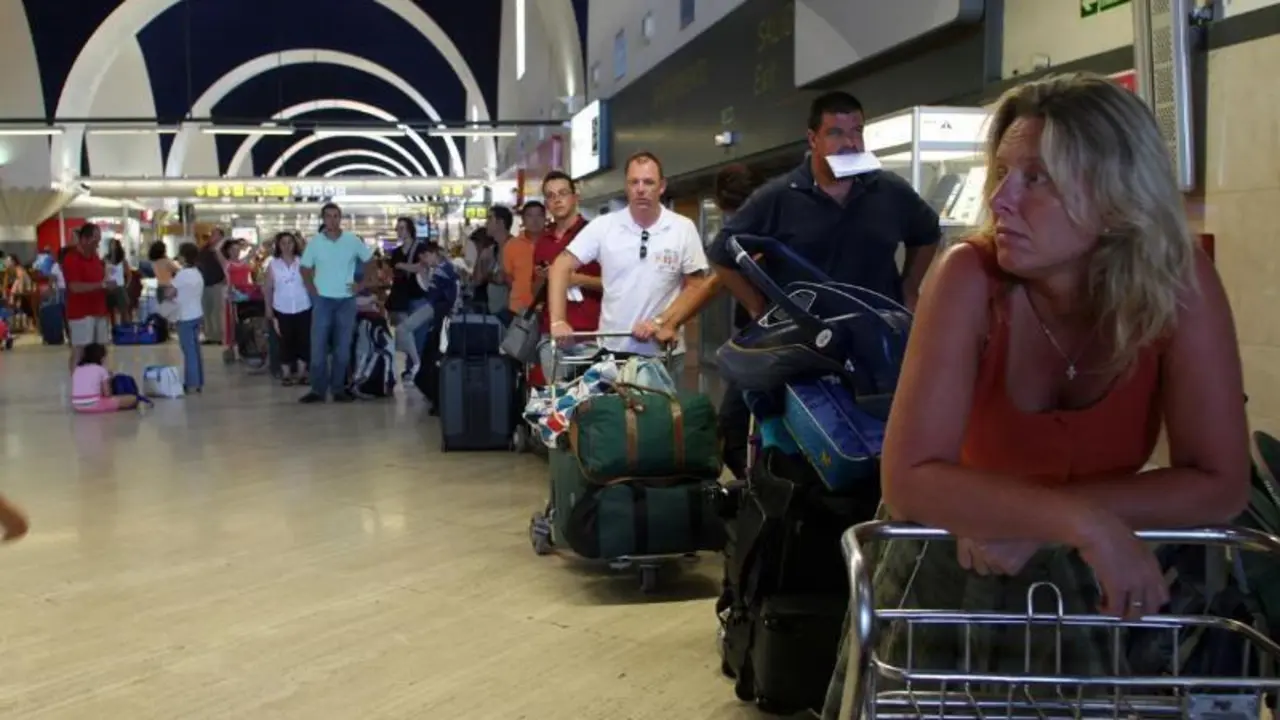 Aeropuerto de Sevilla. - EP