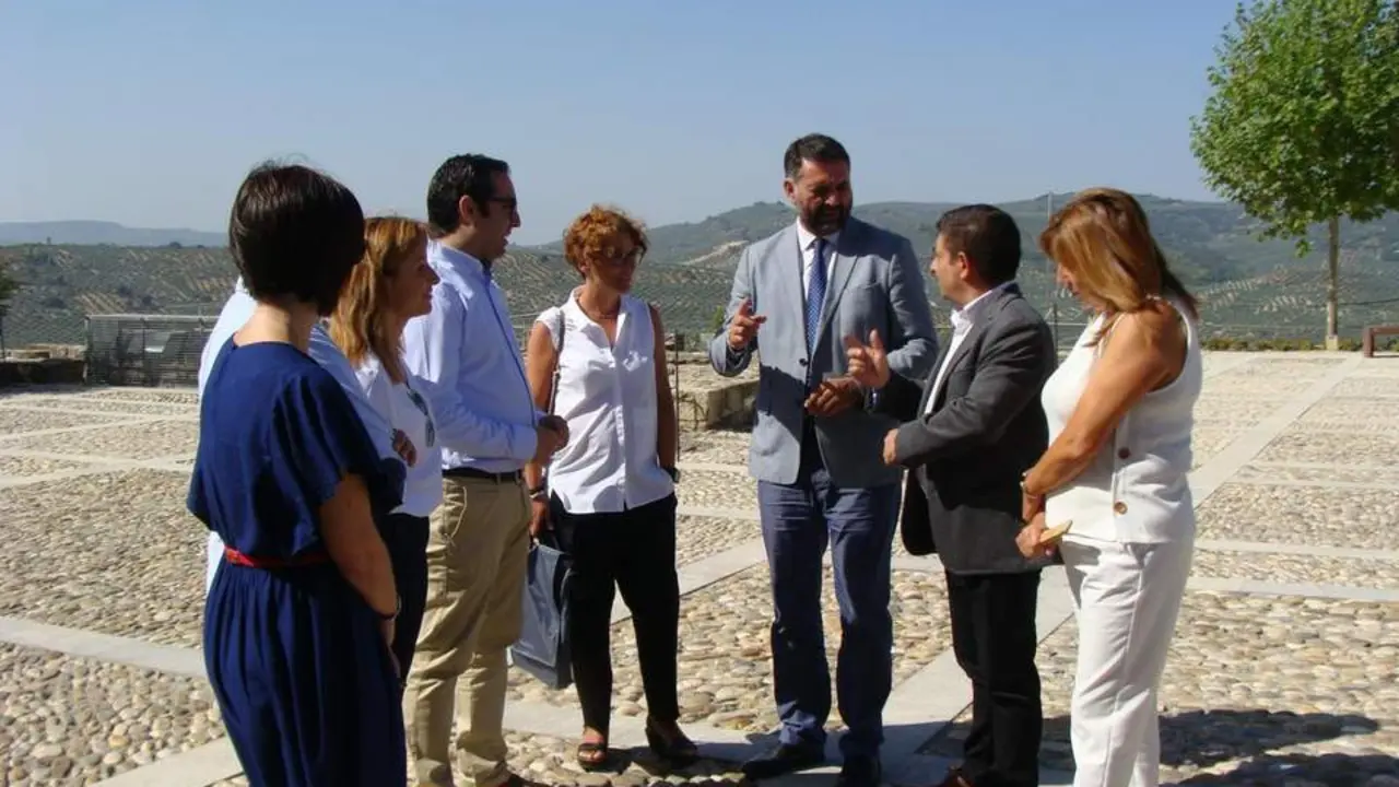 Visita del consejero Francisco J. Fern&aacute;ndez.  - JJM