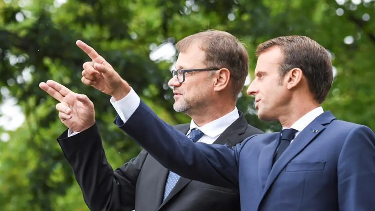 Macron y Niinist&ouml;. - efe