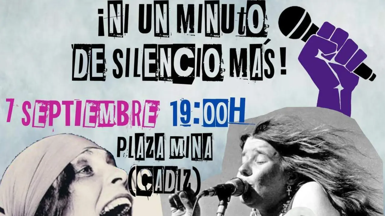 Cartel anunciador del acto. - Viva