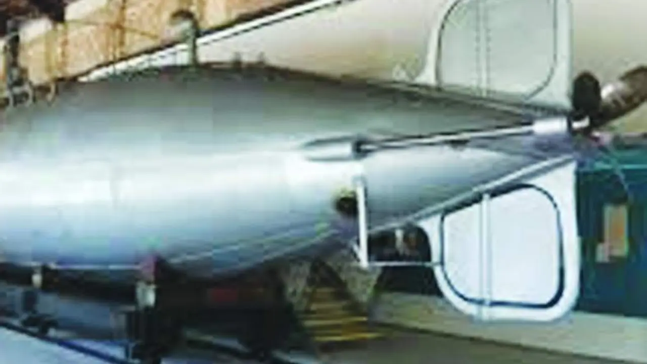Submarino en el Museo Naval de Cartagena. - EP