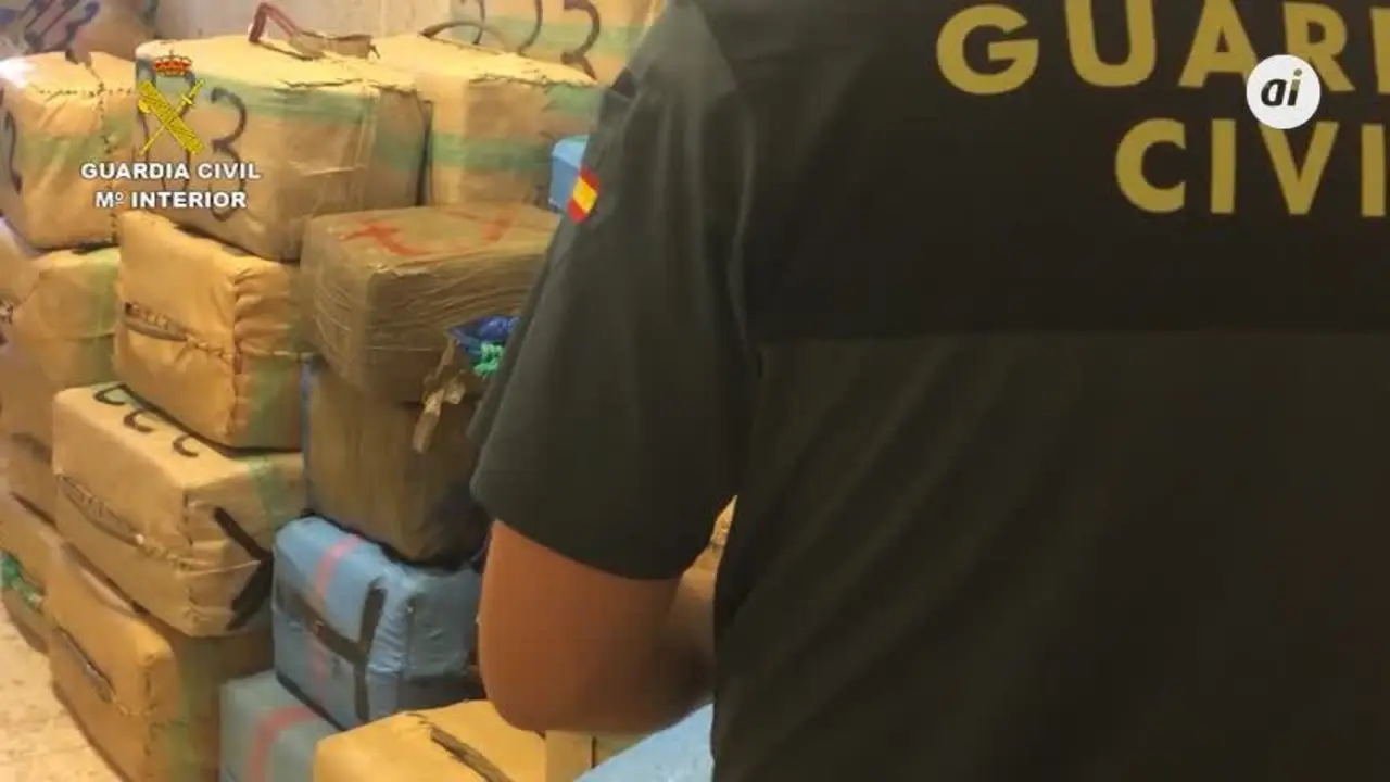 Intervenidos m&aacute;s de 2.800 kilos de hach&iacute;s en Ayamonte