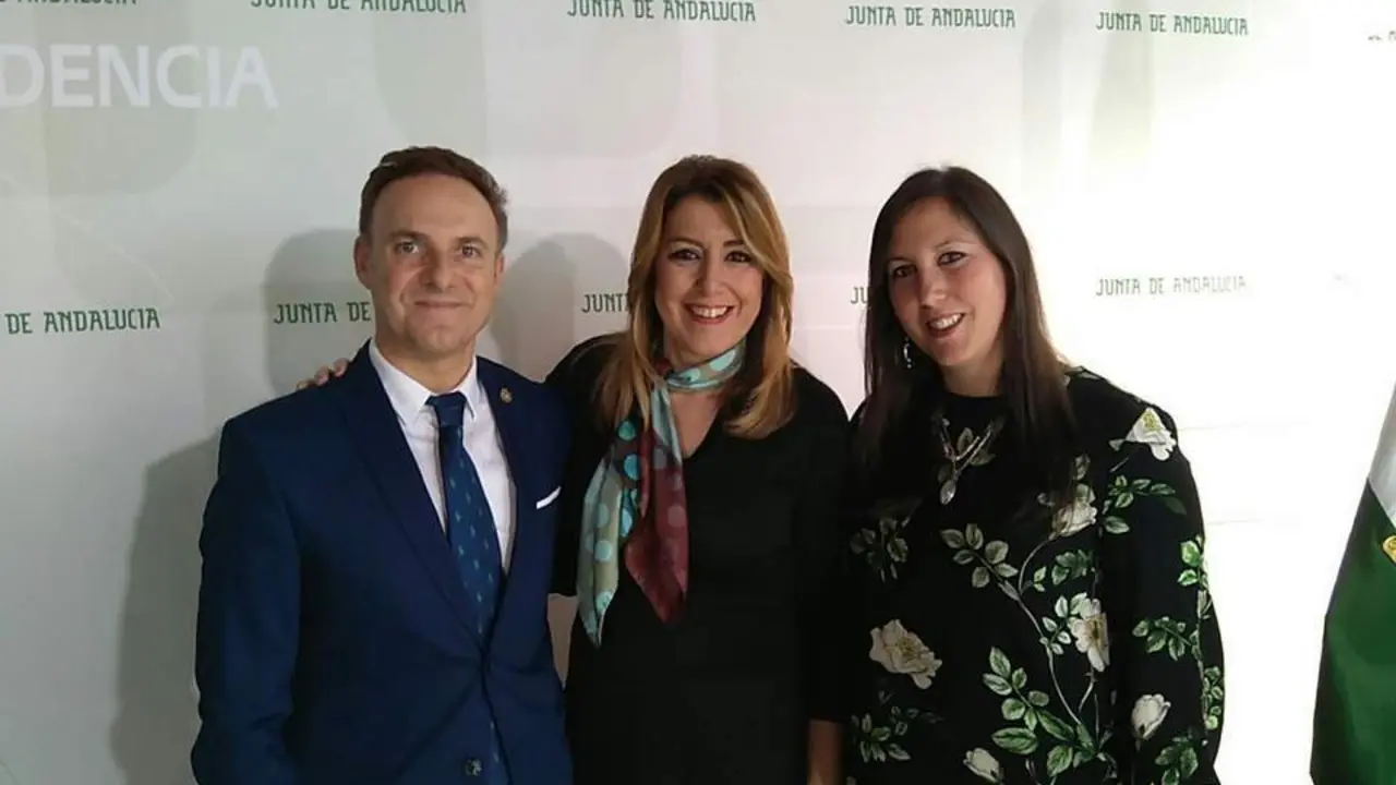 De la Encina, Susana D&iacute;az y M&ordf; Eugenia Lara. - Andaluc&iacute;a Informaci&oacute;n