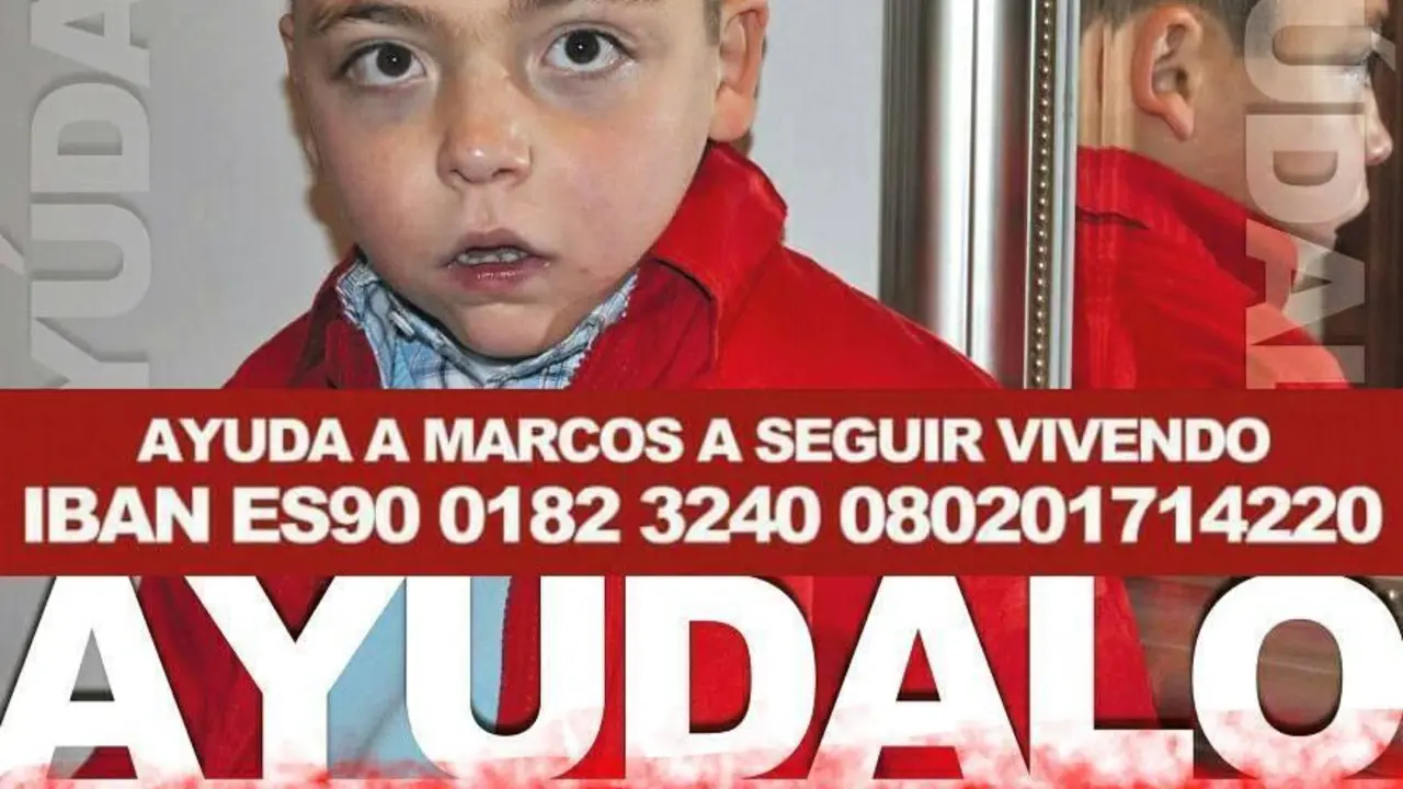 Marcos pide ayuda a trav&eacute;s de las redes. - Facebook
