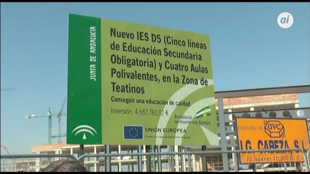 La Junta deja en el limbo a 140 alumnos del instituto de Teatinos