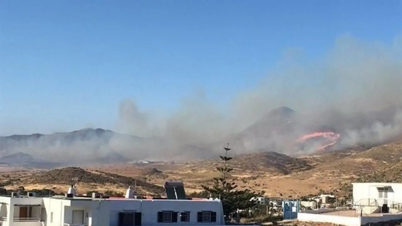 Incendio en Cabo de Gata. - Europa press