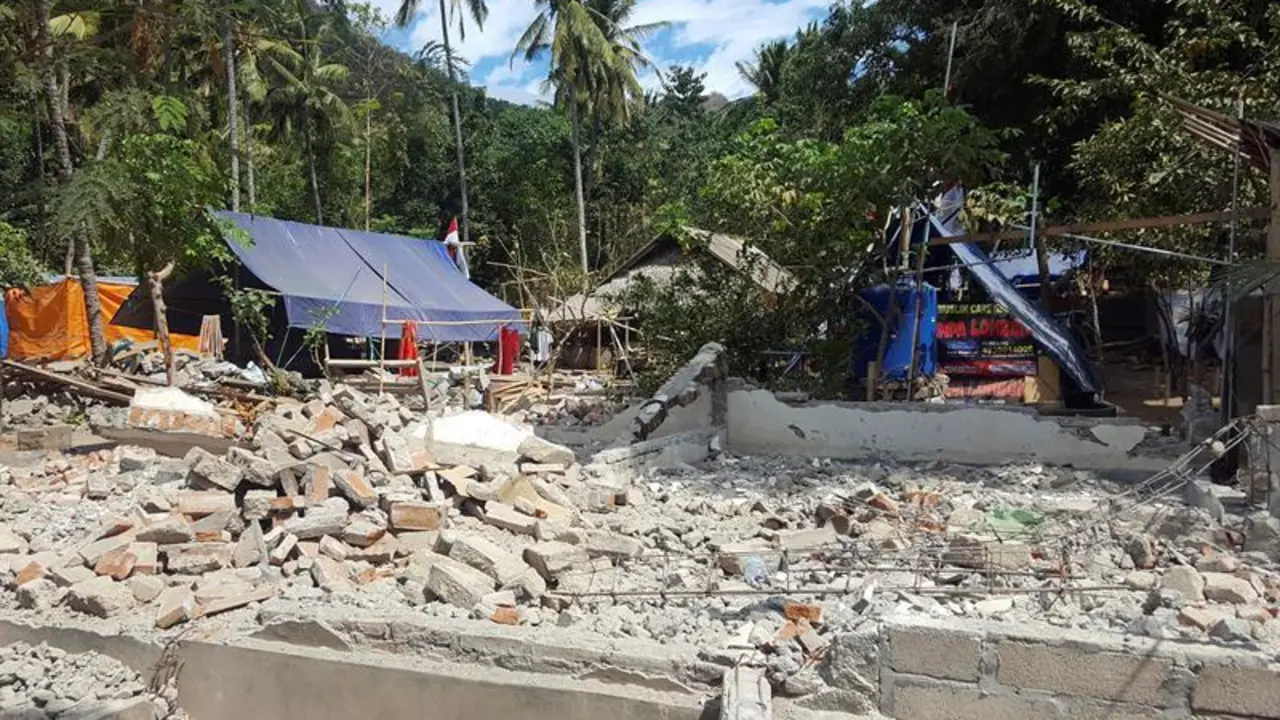 Terremoto en Lombok. - Efe