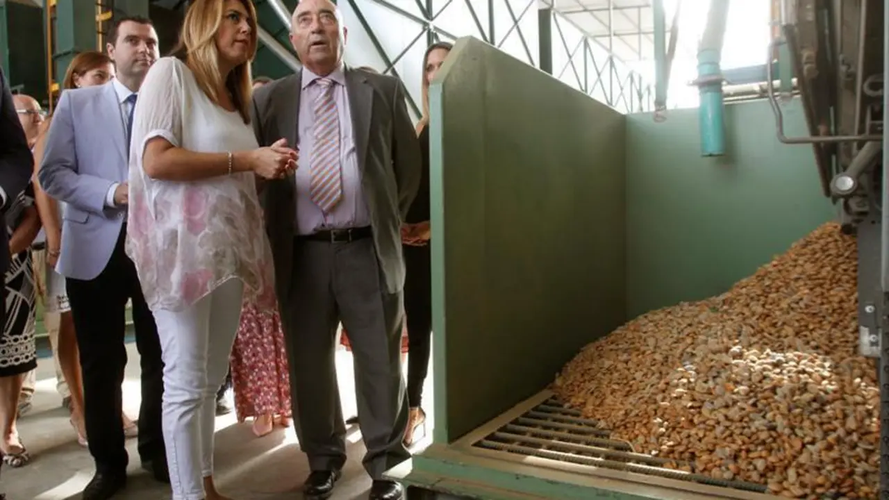 D&iacute;az en Agripriego. - EFE