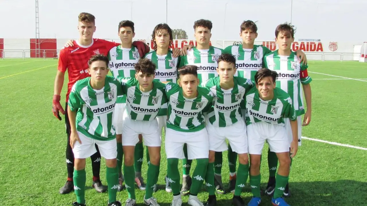 Once inicial del equipo cadete A del Atl&eacute;tico Sanluque&ntilde;o en un triunfo hist&oacute;rico - Ra&uacute;l J. Bustillos