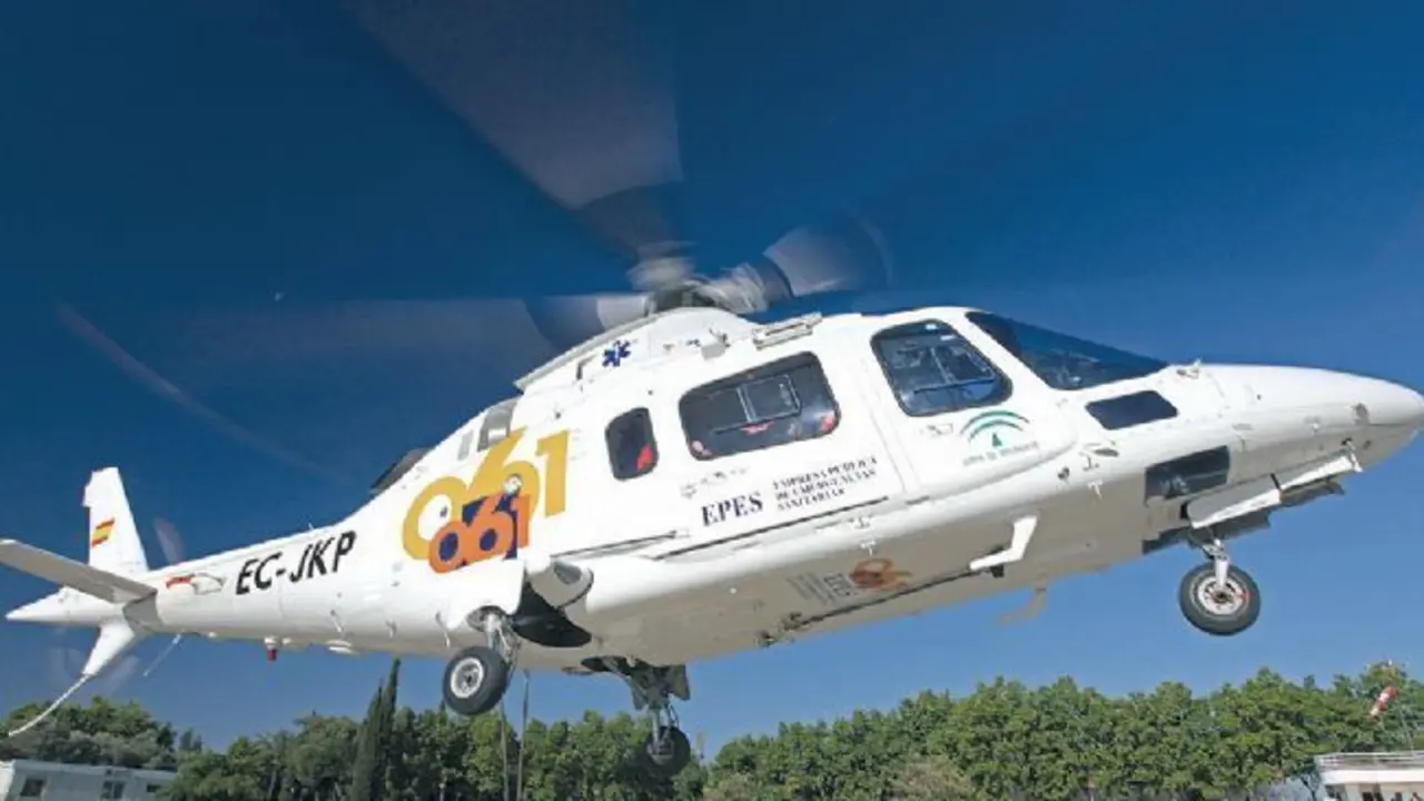 Helic&oacute;ptero del 061.  - VM