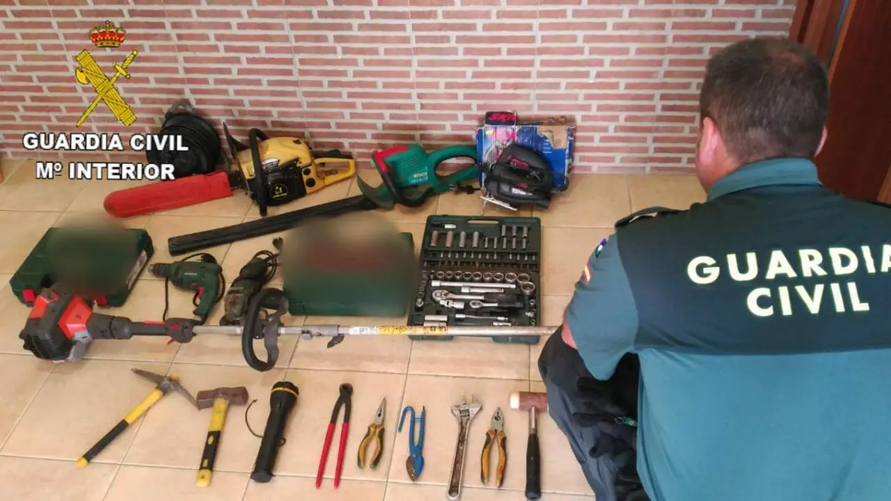 Herramientas robadas y recuperadas. - VH