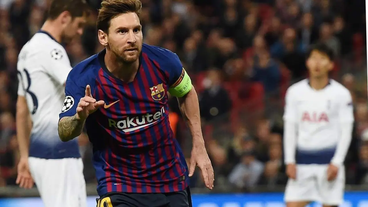 Gol de Messi. - EFE