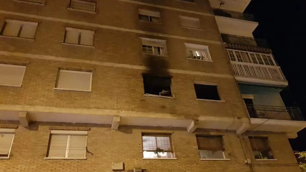 Sofocan incendio en una vivienda de M&aacute;laga de una anciana de 93 a&ntilde;os