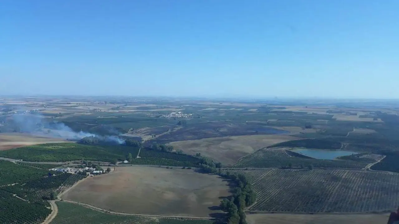 Incendio en C&oacute;rdoba. - Infoca