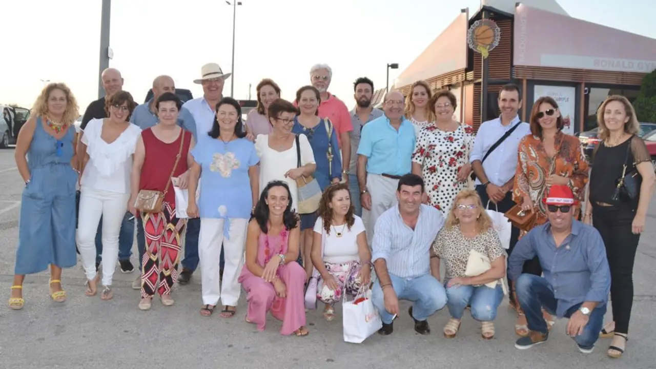 La expedici&oacute;n sanluque&ntilde;a que se desplaz&oacute; hasta Chiclana - A. I.
