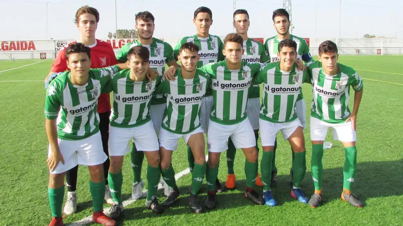 Once inicial que present&oacute; el equipo juvenil A del Atl&eacute;tico Sanluque&ntilde;o - Ra&uacute;l J. Bustillos