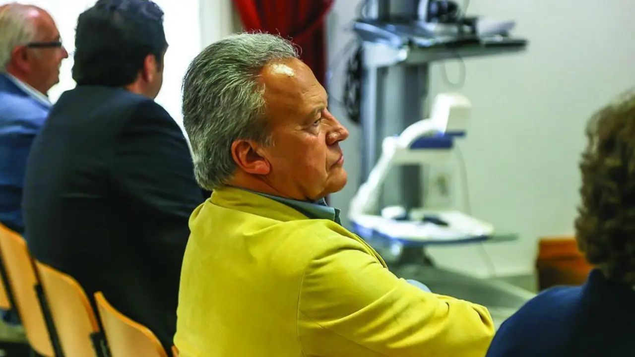 Pacheco con el resto de acusados.  - Cristo Garc&iacute;a