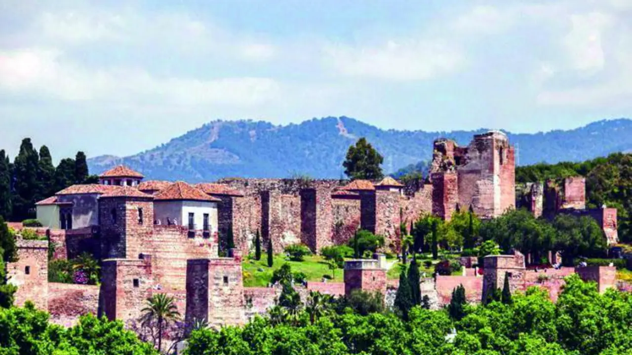 Alcazaba de M&aacute;laga.  - VM