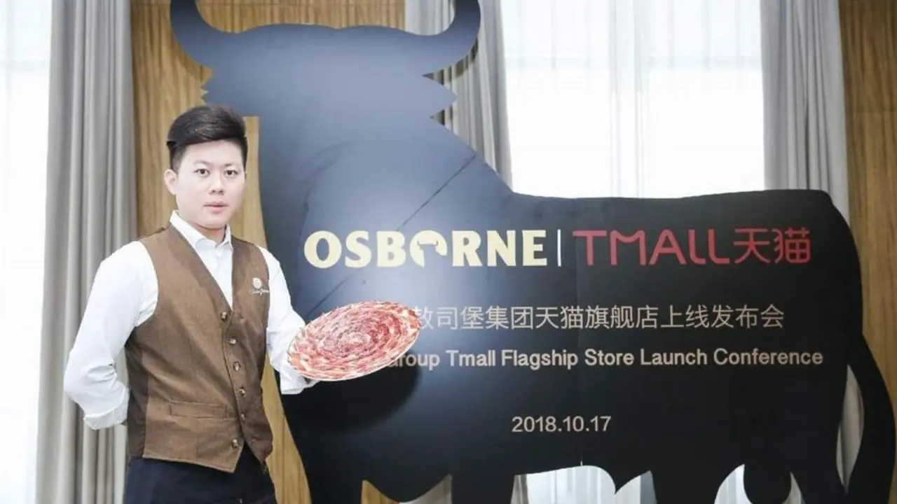 Osborne, en China. - AI