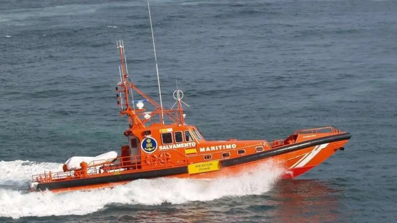 Embarcaci&oacute;n de Salvamento Mar&iacute;timo que fue activada. - VH