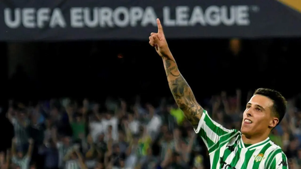 Tello firm&oacute; el &uacute;ltimo gol que ha marcado el Betis. - EFE