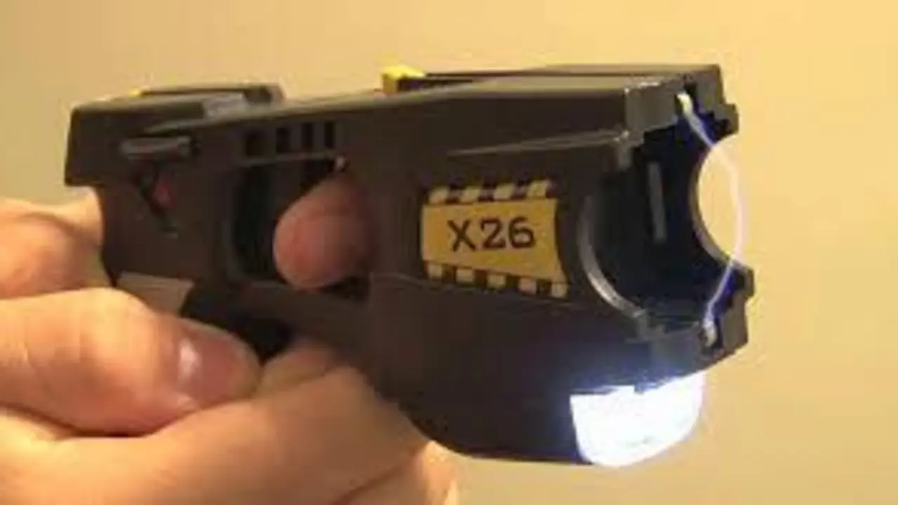 Pistola taser. - V.M.
