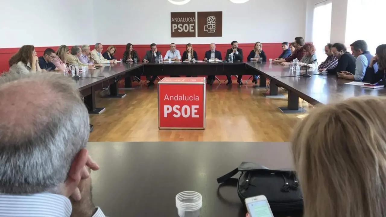 Reuni&oacute;n de la Ejecutiva del PSOE de Sevilla. - PSOE