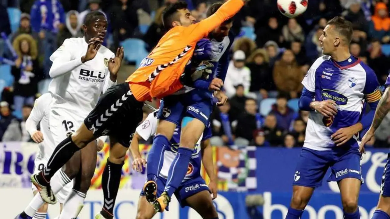 cd ebro vs valencia cf. - EFE