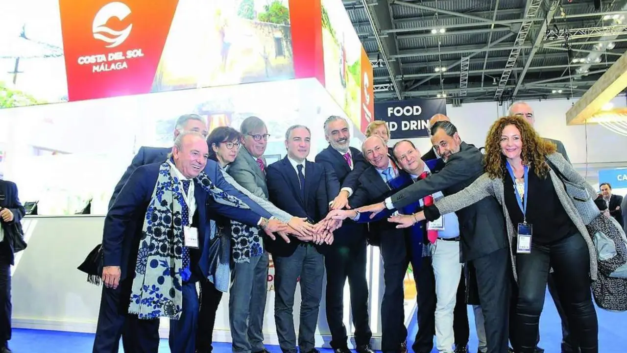 Inauguraci&oacute;n del stand de M&aacute;laga en la WTM.  - VM