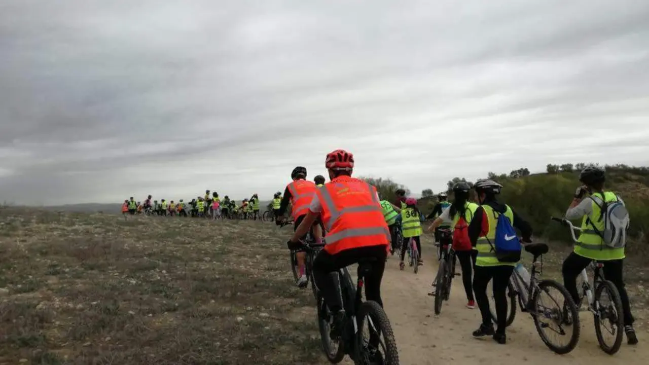 Ruta en bici. - AI