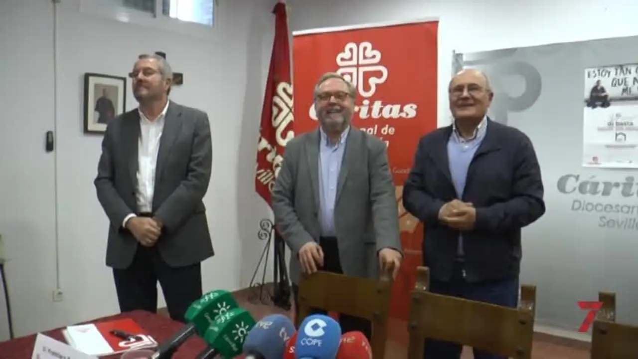 C&aacute;ritas critica el "cada vez menor" apoyo de la Junta a los sin hogar