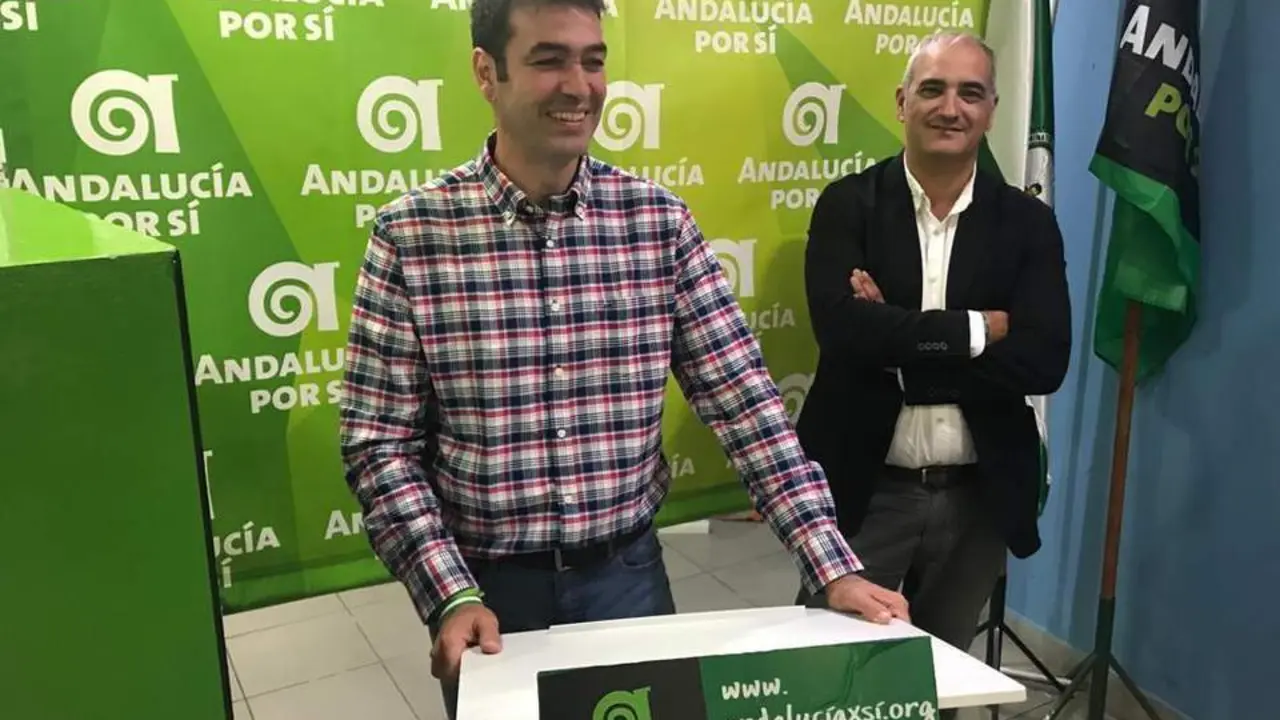 Joaqu&iacute;n Bellido y Antonio Jes&uacute;s Ruiz. - AI