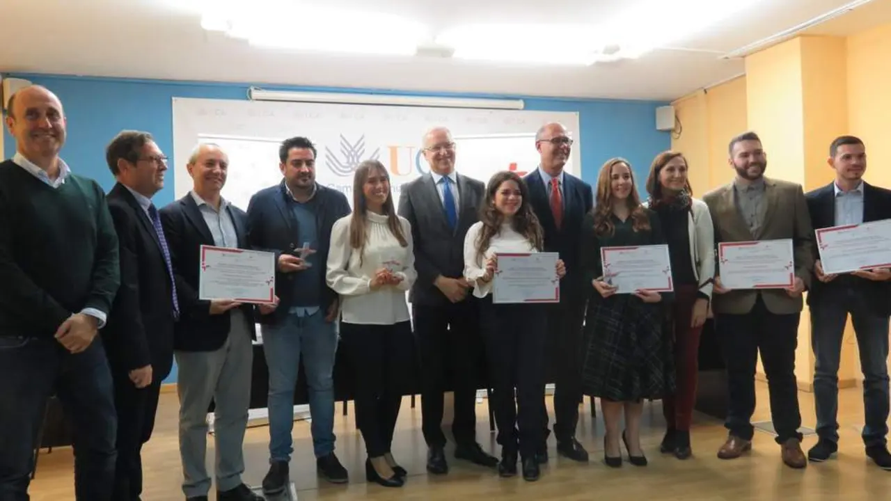 Un instante de la entrega de premios.- - AI
