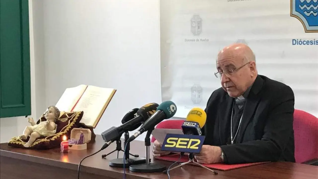 Jos&eacute; Vilaplana, obispo de Huelva. - EP