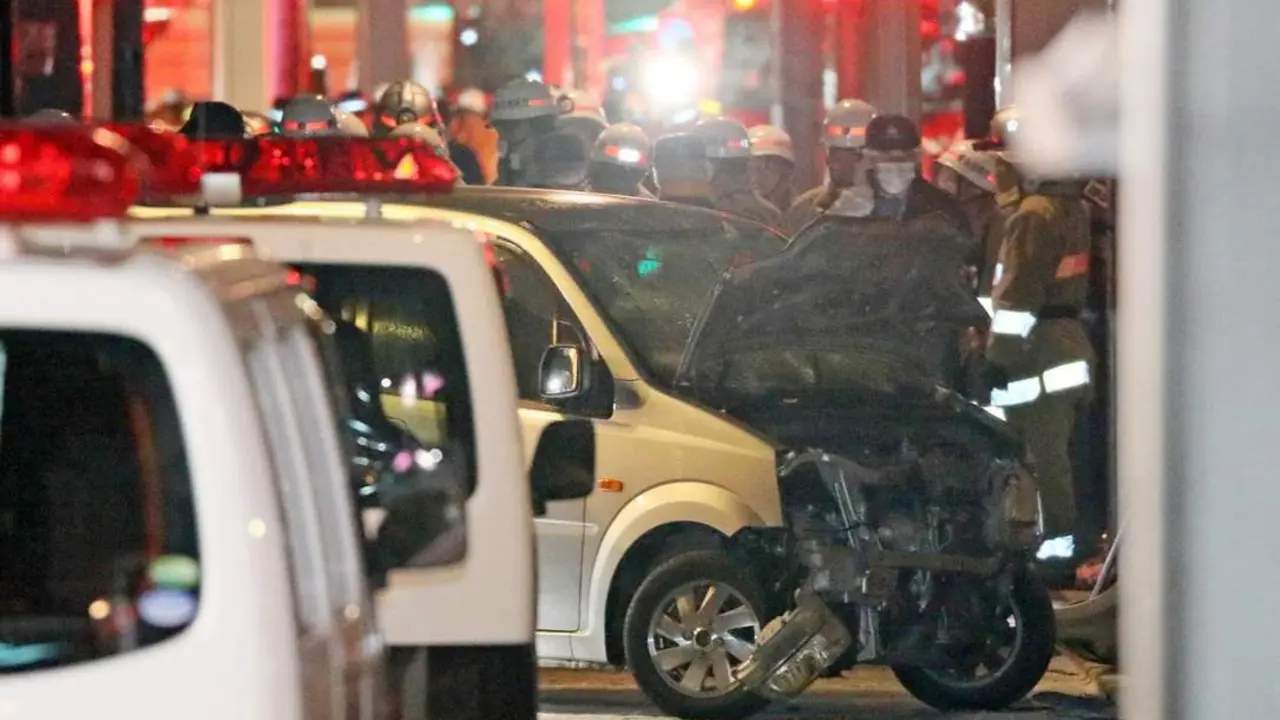 Atropello masivo en Tokio. - EFE