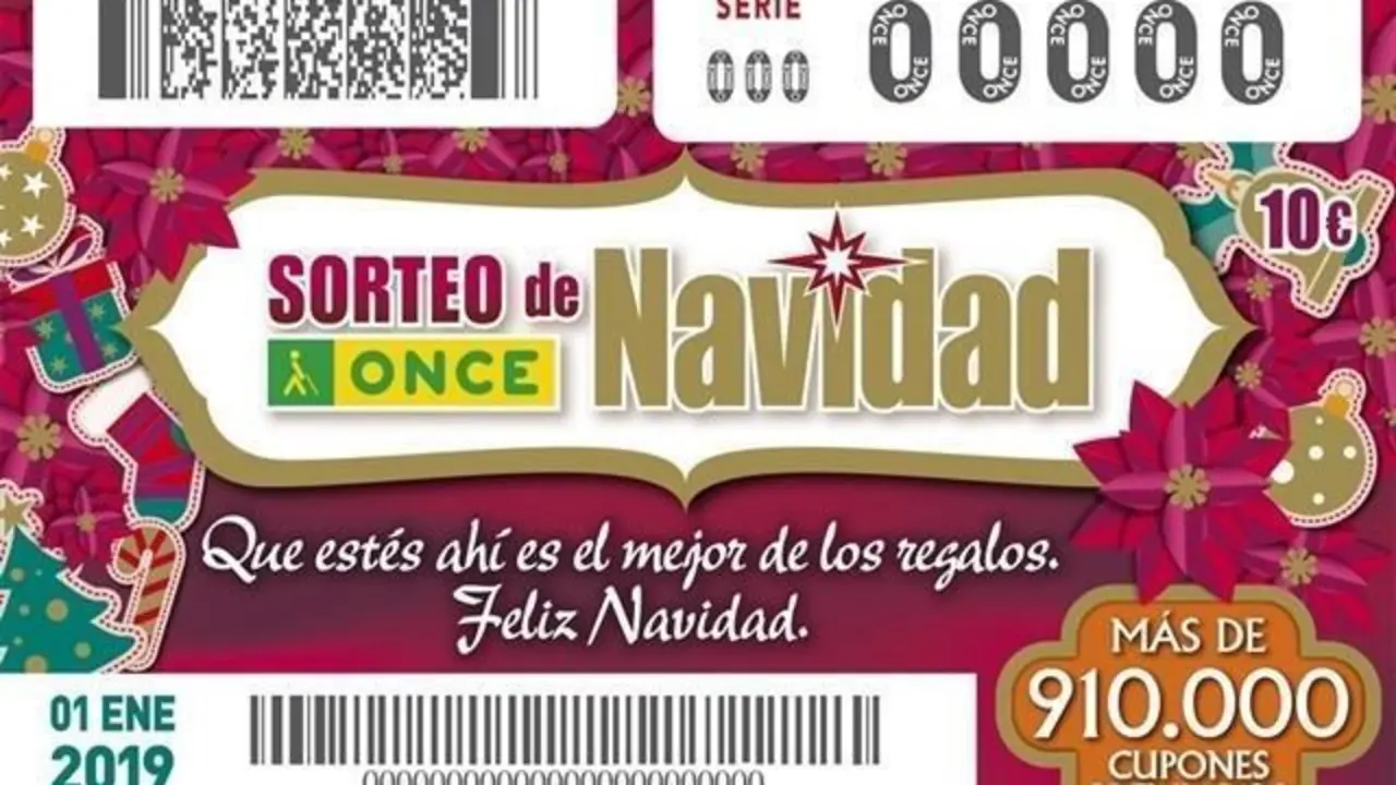 Cup&oacute;n Navidad ONCE. - ONCE